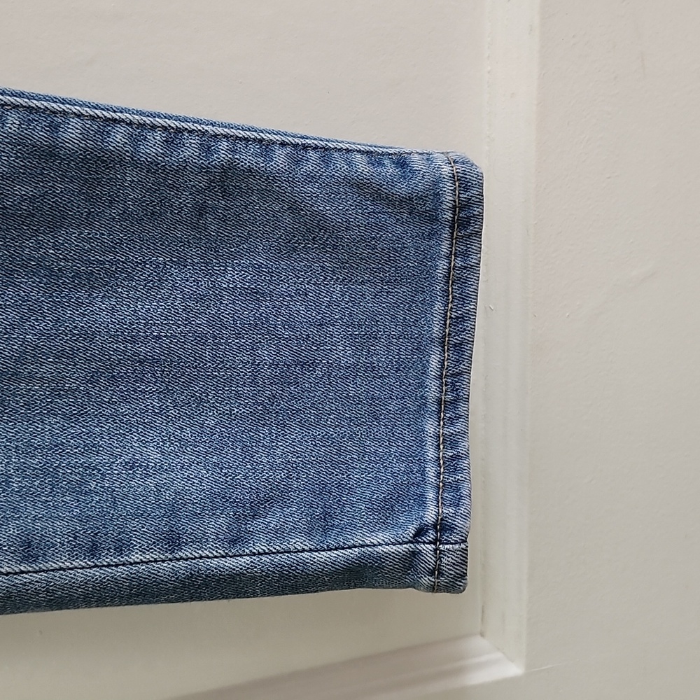 Levi's Classic Blue Distressed Skinny Women Jeans, 33 - Picture 5 of 14